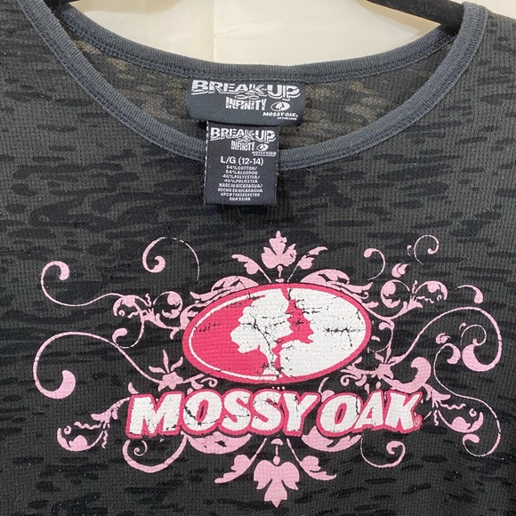 Mossy oak burnout long sleeve tee! - Picture 2 of 3